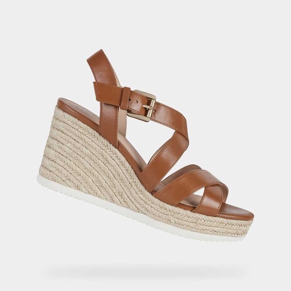 Geox Respira Cognac Womens Sandals SS20.8ES1198